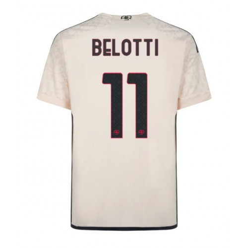 Fotballdrakt Herre AS Roma Andrea Belotti #11 Bortedrakt 2023-24 Kortermet